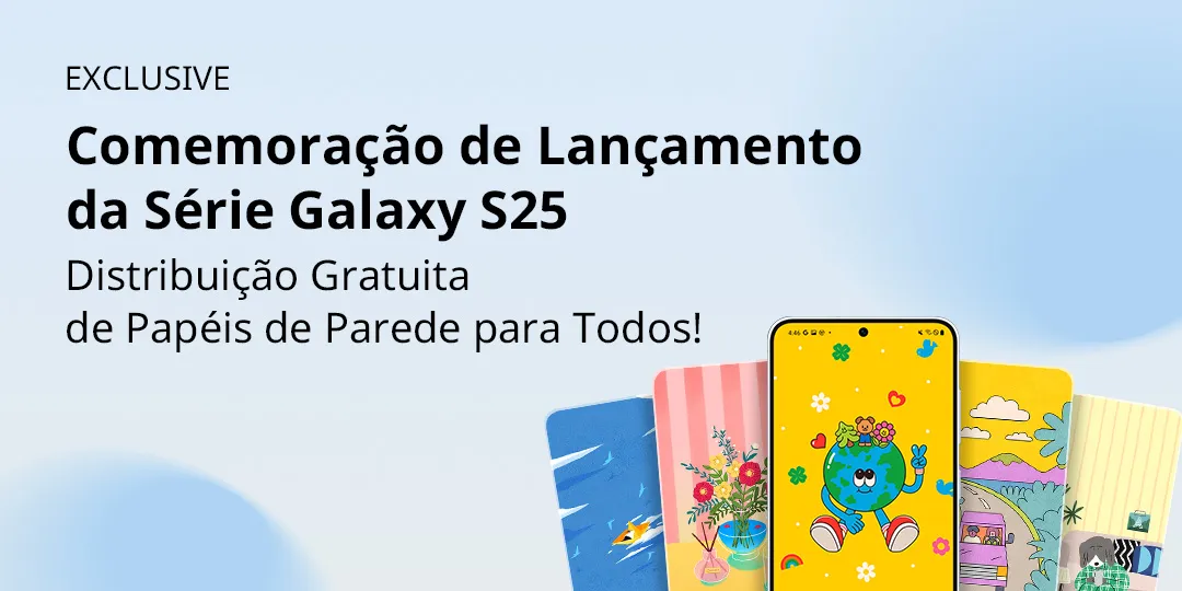 [Compativeis] Comemoraco De Lancamentoda Serie Galaxy S25 - Papeis De Parede Para Todos Grtis 